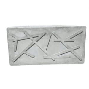 Abstract Design Faced Block
