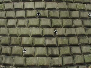 coastal retaining wall drainage setup, managing water flow.